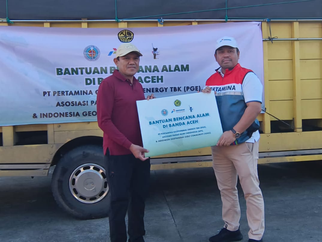 Wagub Fadhlullah Terima Langsung Bantuan PGE untuk Percepatan Pemulihan Aceh