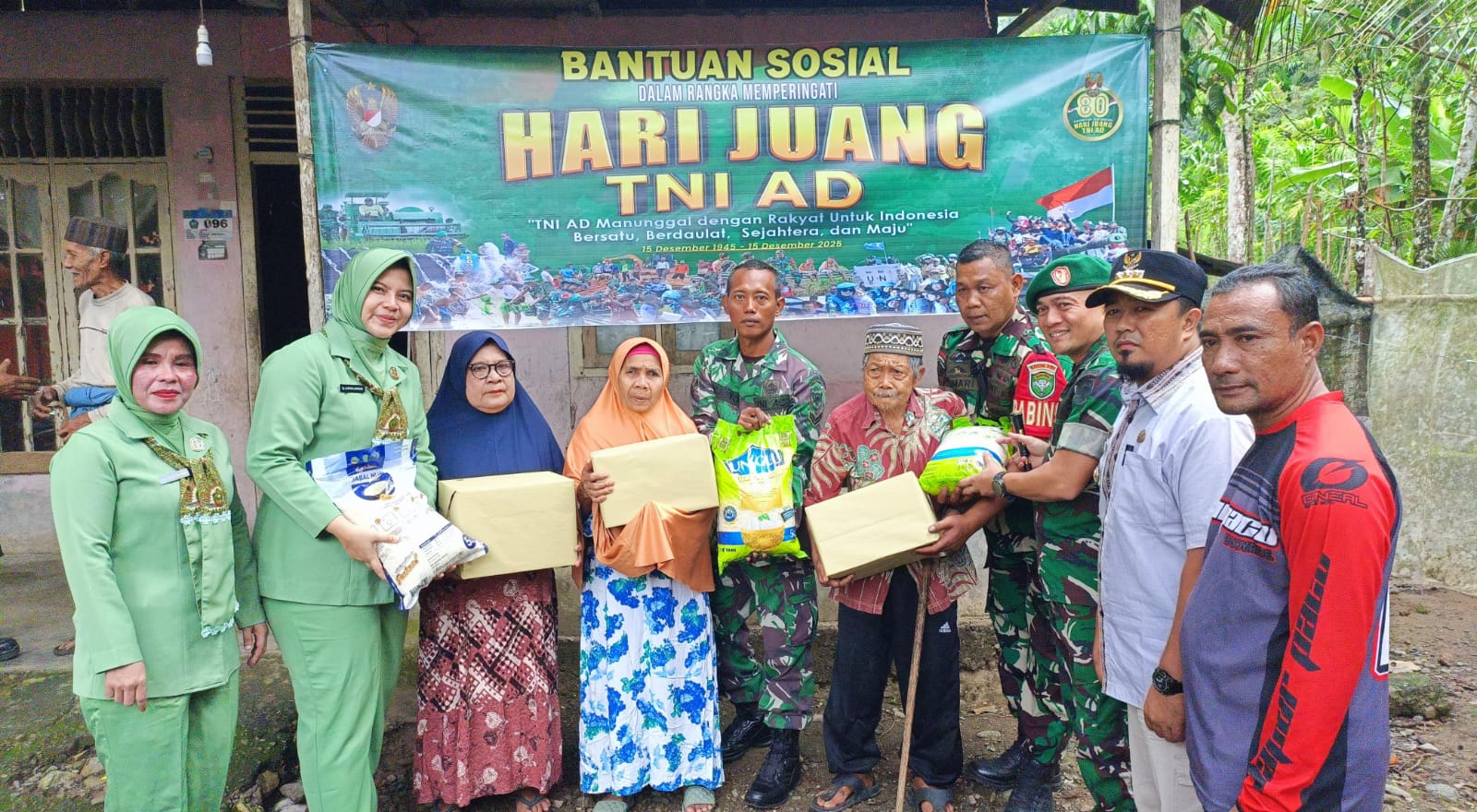 ‎TNI Hadir untuk Rakyat: Kodim 0107/Aceh Selatan Tebar Kepedulian Jelang Hari Juang TNI AD