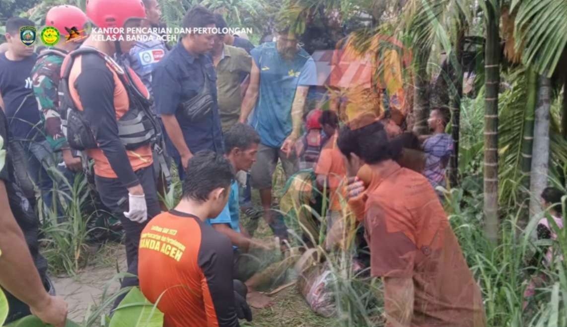 Diduga Tenggelam Saat Mencari Kerang, Warga Aceh Besar Ditemukan Tak Sadarkan Diri