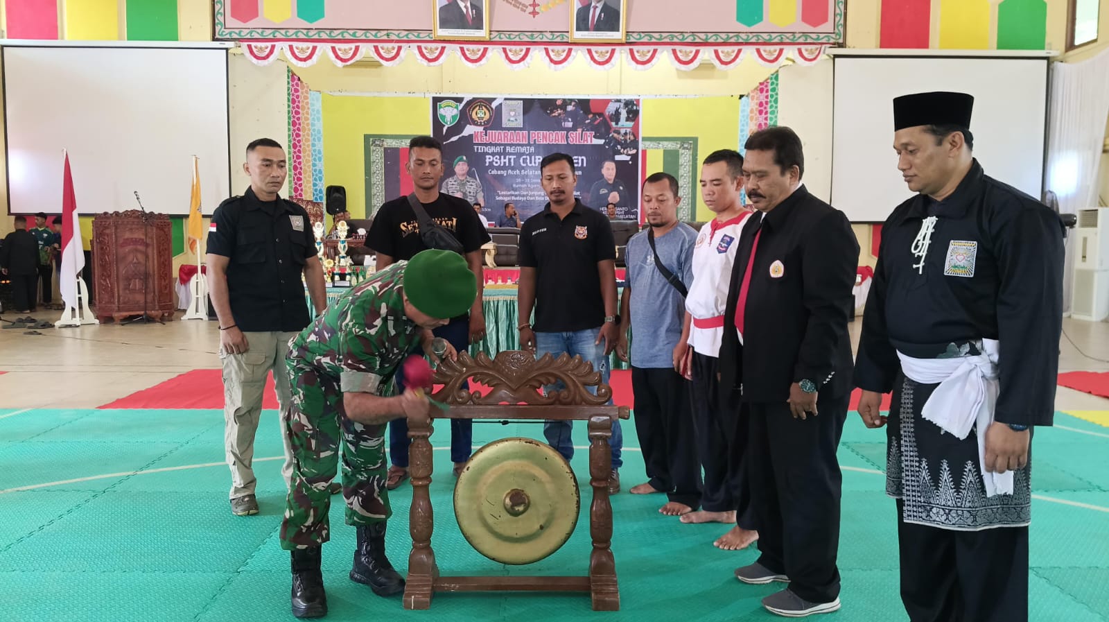 ‎Kejuaraan Pencak Silat Remaja Open PSHT Cup I Resmi Digelar di Aceh Selatan