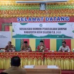 Plt Sekda Aceh Selatan Buka Sosialisasi Rembuk Pengelolaan Sampah Tahun 2025