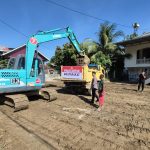 Polres Pidie Manfaatkan Alat Berat Bantuan Kapolri untuk Pemulihan Pasca Banjir
