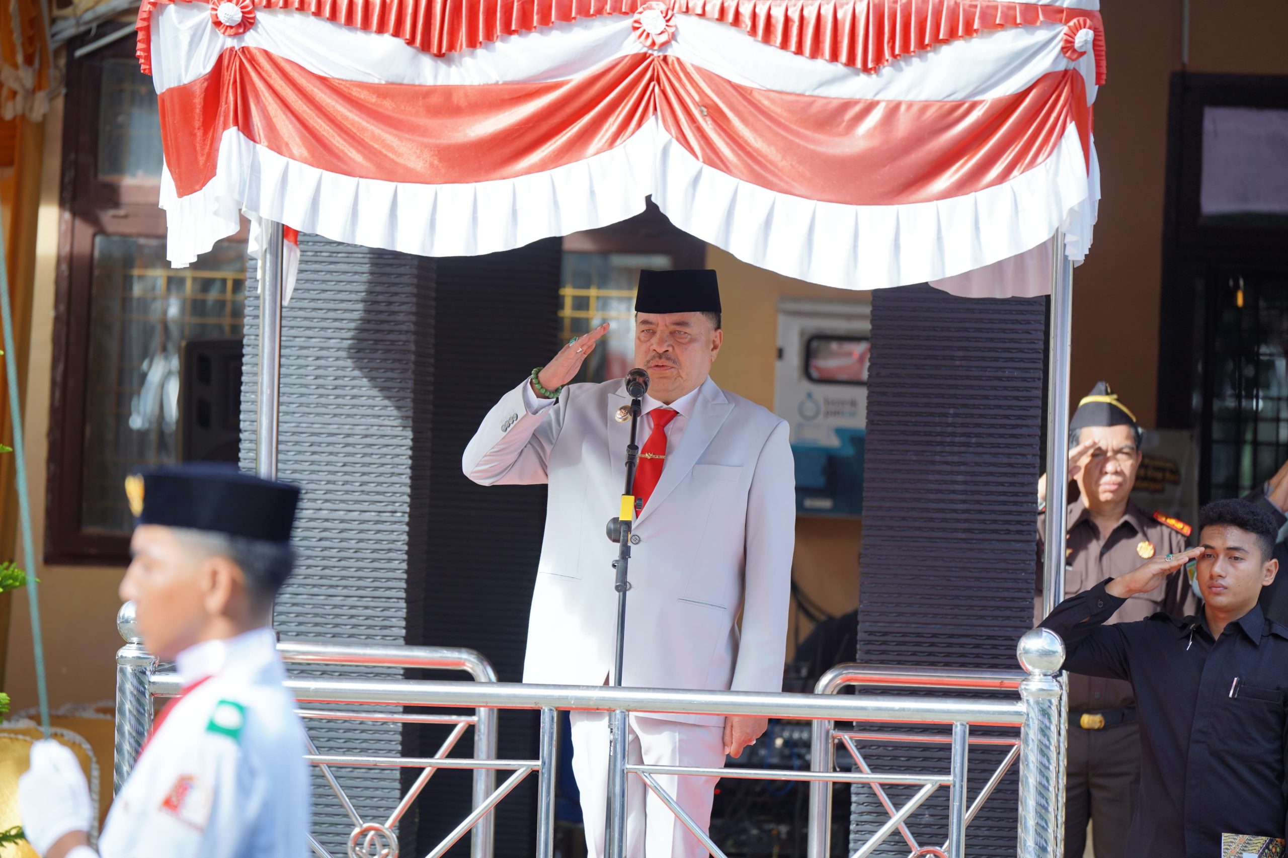 Bupati TRK Pimpin Upacara Hari Amal Bakti ke-80 Kemenag Tahun 2026