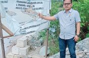 Anggaran Proyek Penahan Longsoran Jalan Nasional Kutacane – Gayo Lues Aceh Tenggara Oleh PT. Segon Karya Alcantara Rp 10,7 Miliyar Terbengkalai