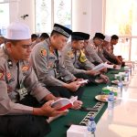 Polres Pidie Ikuti Kegiatan Binrohtal Daring dari Biro SDM Polda Aceh