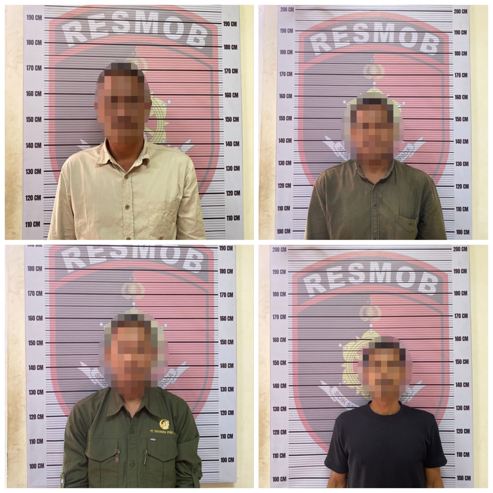 Mencoba melakukan perusakan di Kantor BPKD Aceh Selatan Empat Terduga Pelaku di tahan Polisi