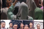 Rumah Yakarim Munir Di Padati Oleh Para Tokoh, Serta Masyarakat Atas Putusan Bebas Murni