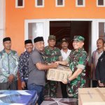 ‎Dandim 0107/Aceh Selatan Salurkan Bantuan Logistik Kemenhan untuk Warga Terdampak Banjir Trumon Raya