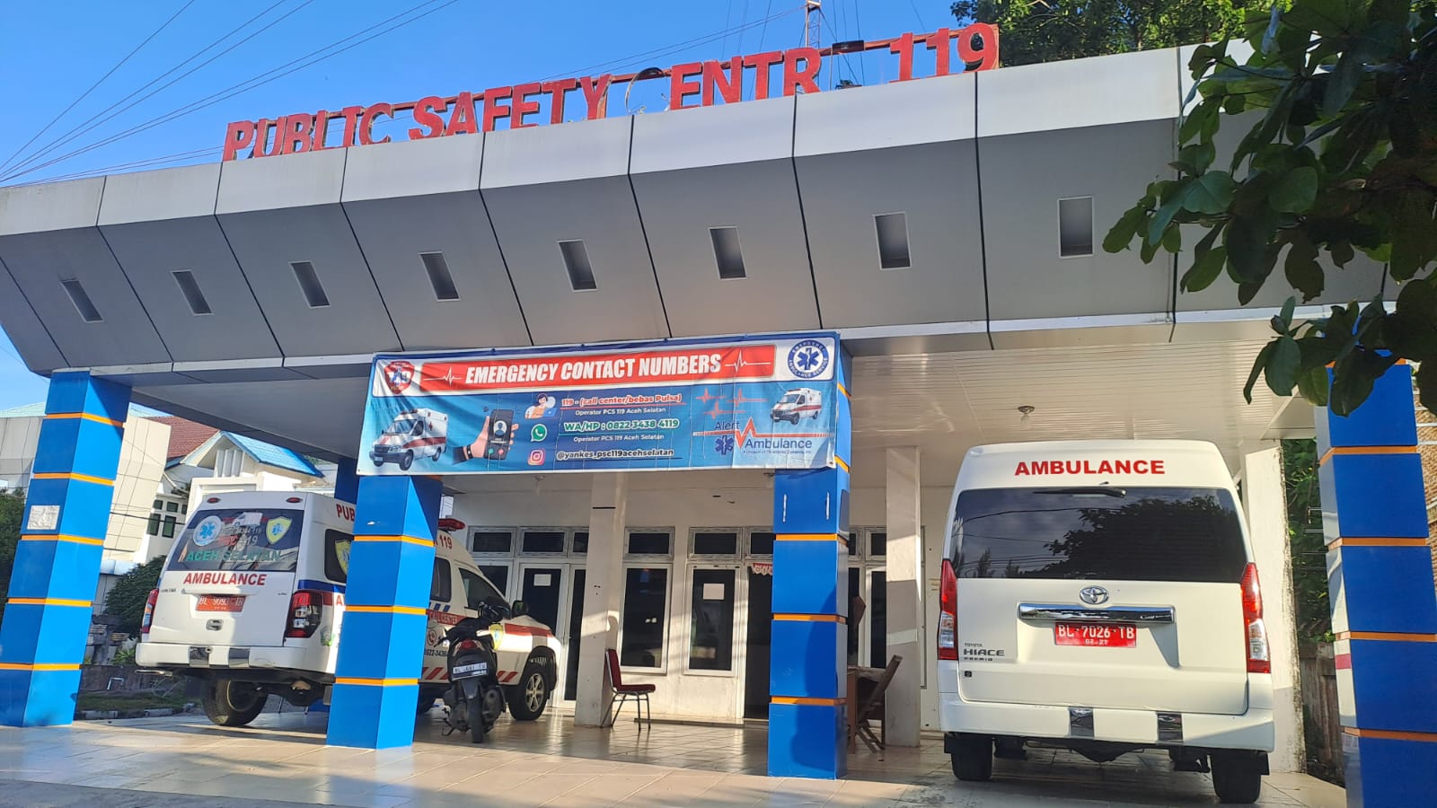 Keberadaan Ambulance PSC 119 Aceh Selatan dipertanyakan, ketika dibutuhkan supir tidak standby di tempat