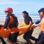 Korban Tenggelam di Pantai Krueng Desa Payah Mamplam Leupung Akhirnya ditemukan