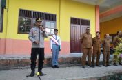 Jadi Pembina Upacara di SMAN Unggul Tapaktuan, Ini Pesan Kapolsek kepada Siswa dan Dewan Guru