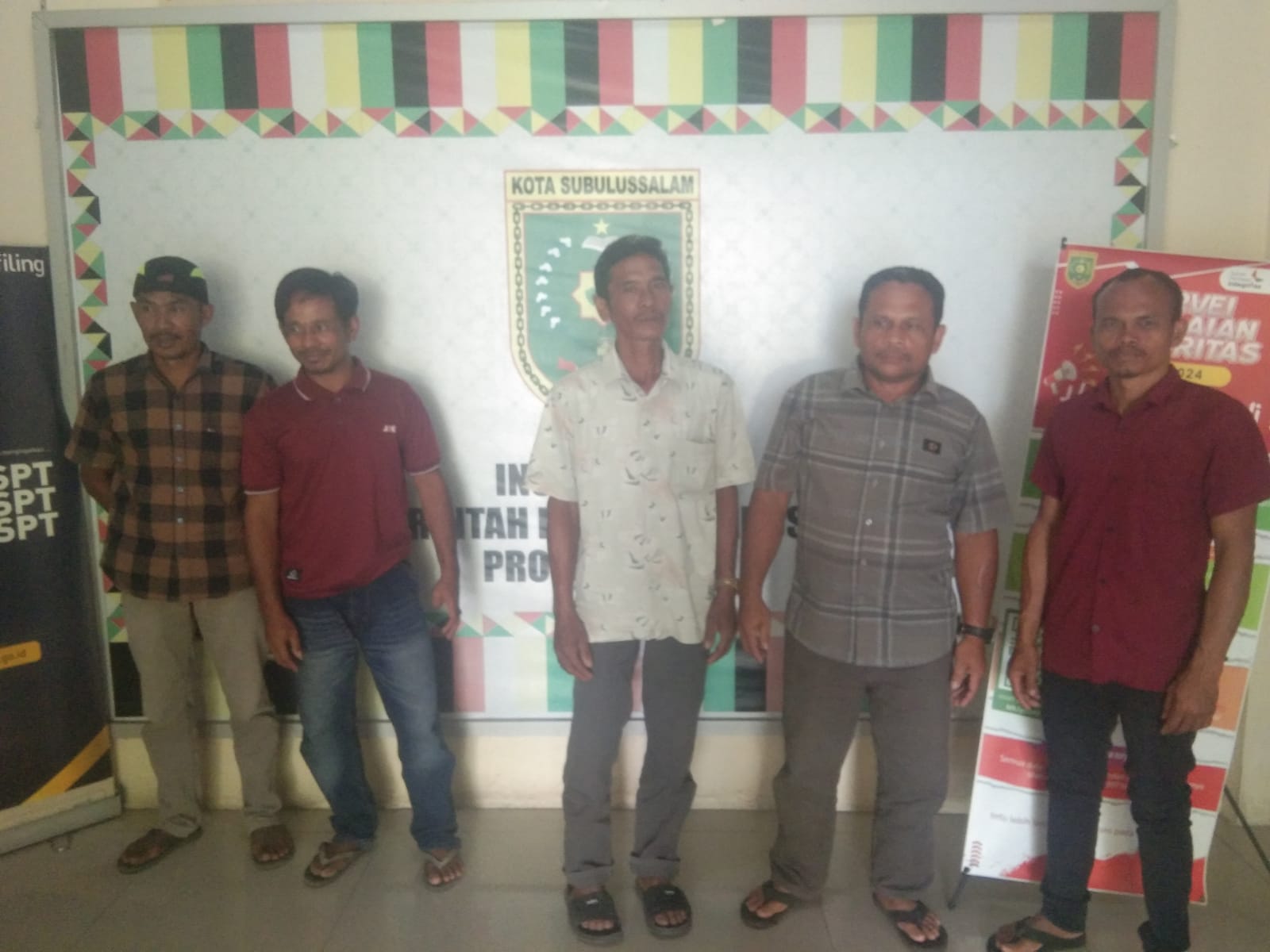 Masyarakat Panglima Sahman Penuhi Undangan Inspektorat Terkait Dugaan Penyalahgunaan Dana Desa