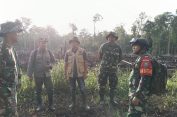 Setelah Empat Hari Berjibaku Dengan Api, TNI dan Tim Gabungan Berhasil Tangani Karhutla di Trumon Timur dan Bakongan