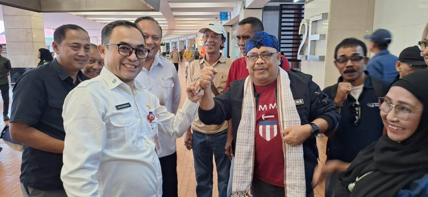 Tiba di Kota Serang Rombongan PWI Aceh Disambut Kadisperindag Provinsi Banten