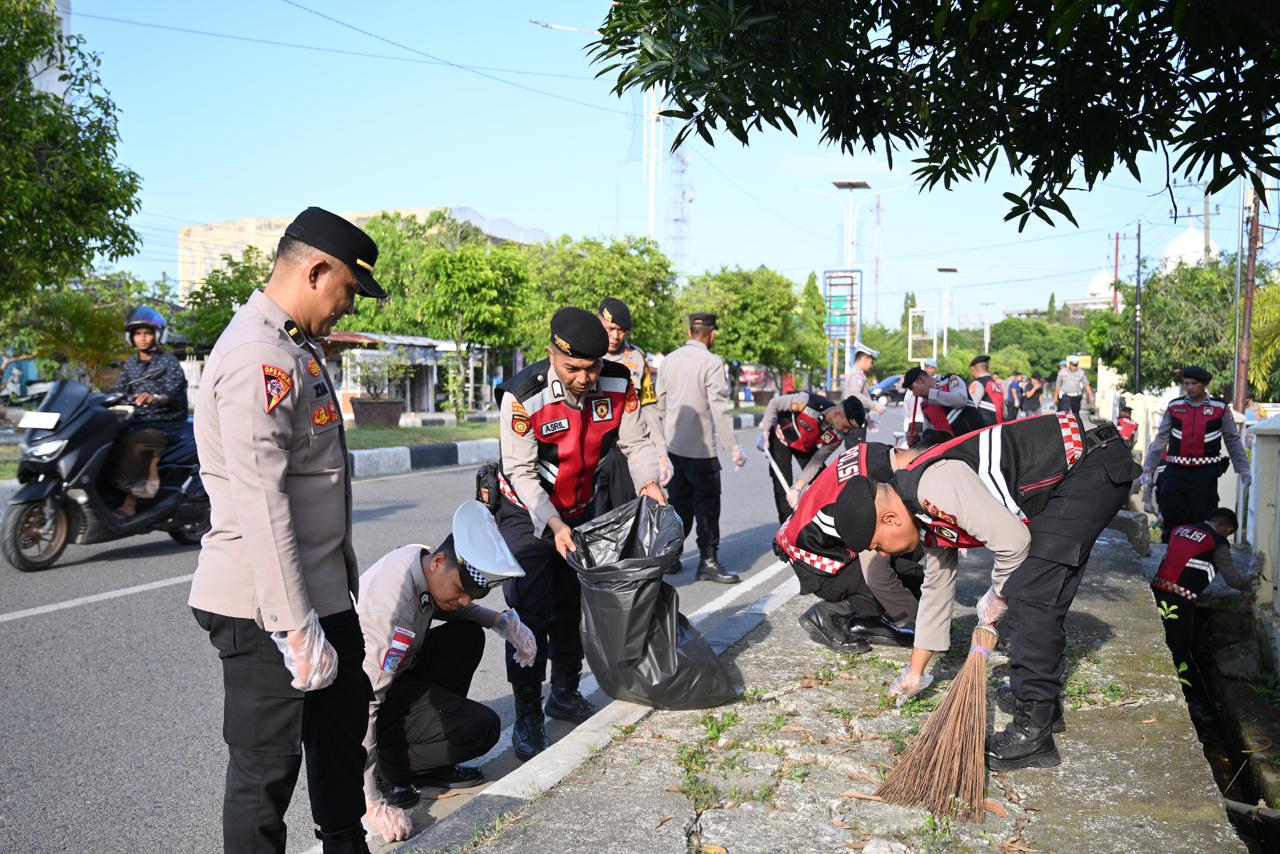Polres Pidie Dukung Program Nasional Presiden melalui Gerakan ASRI