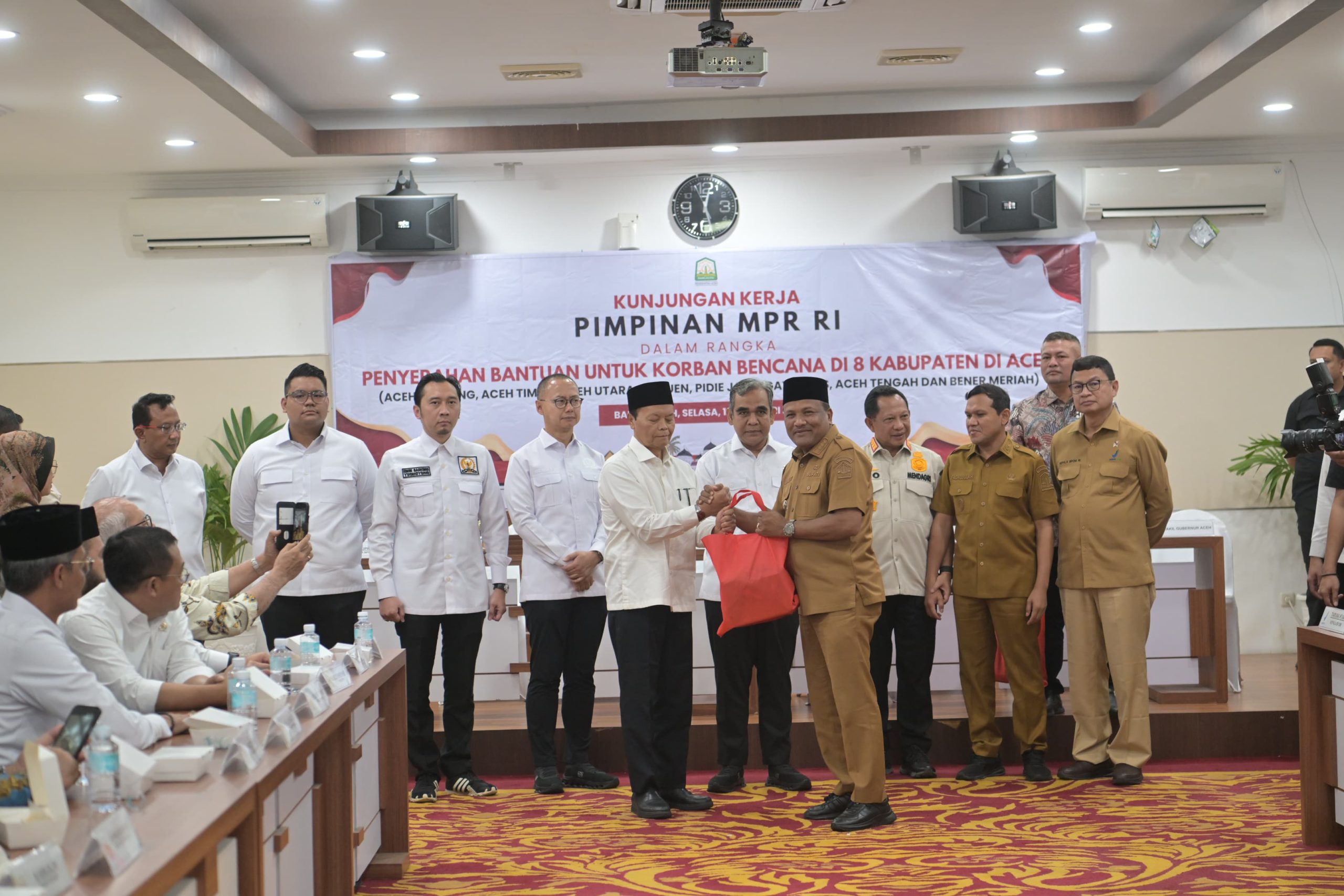 :Wagub Aceh Sampaikan Sejumlah Permintaan Strategis saat MPR RI Kunjungi Aceh