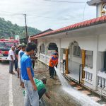 Menyambut Bulan Ramadhan, Warga Ujung Pasir Lhok Bengkuang Timur Gotong Royong Bersihkan Mushalla