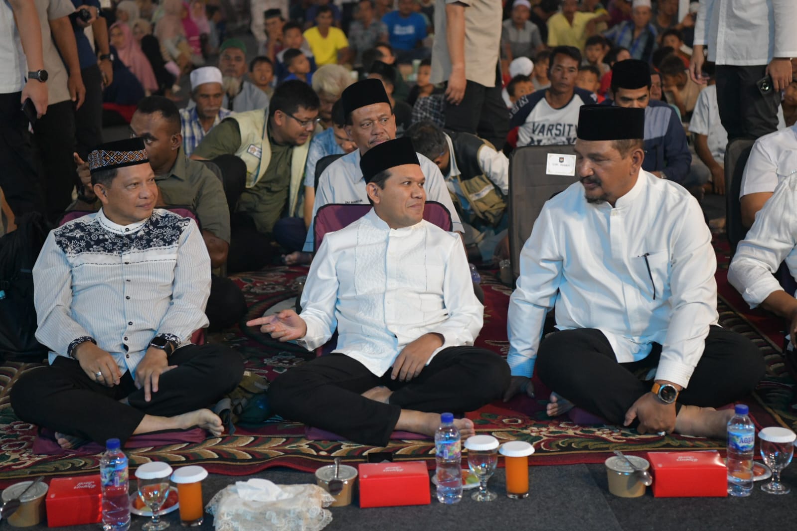 Wagub dan Mendagri Tinjau Pemulihan Pascabencana hingga Tarawih Bersama Warga Aceh Tamiang