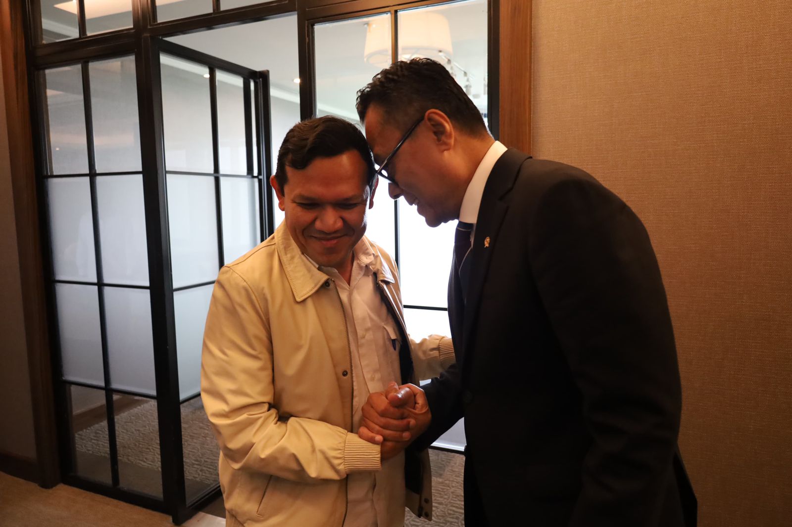 Wagub Aceh Dorong Alih Dukungan Huntara ke Huntap, BP BUMN Setujui Secara Prinsip