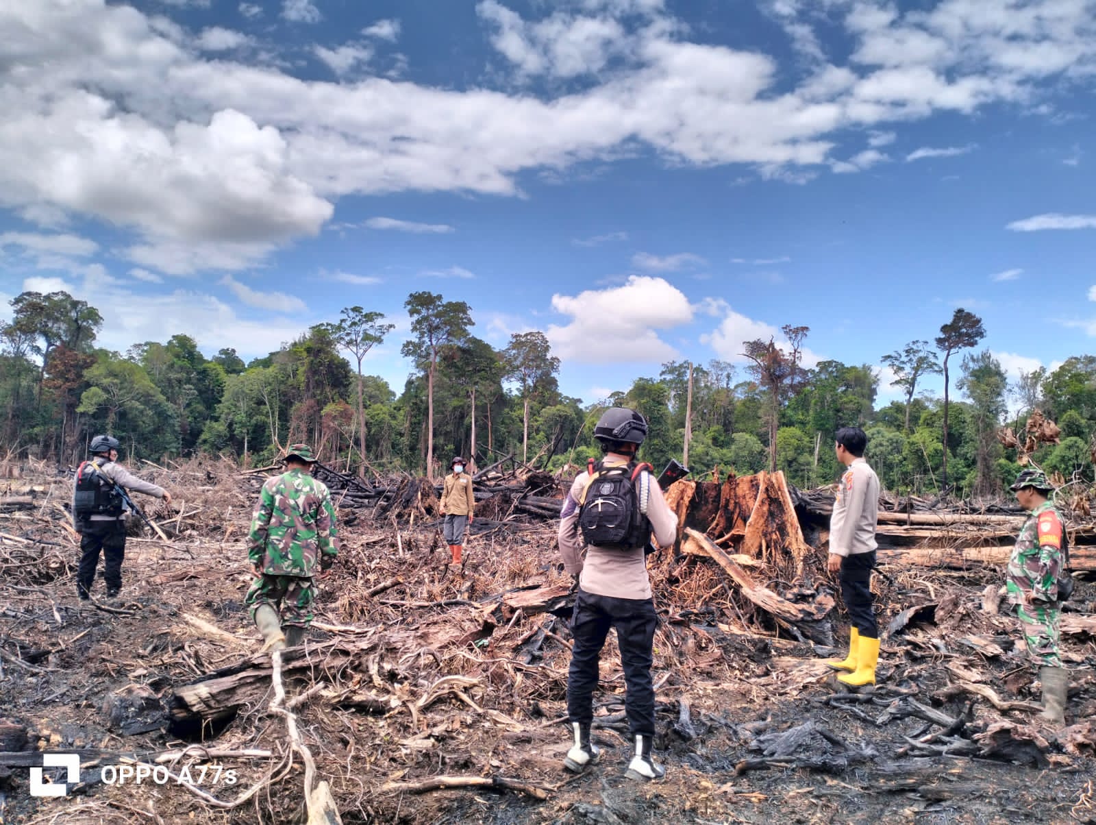 ‎Antisipasi Karhutla Berulang, Kodim 0107/Aceh Selatan Bersama Intansi Terkait Intensifkan Patroli Terpadu