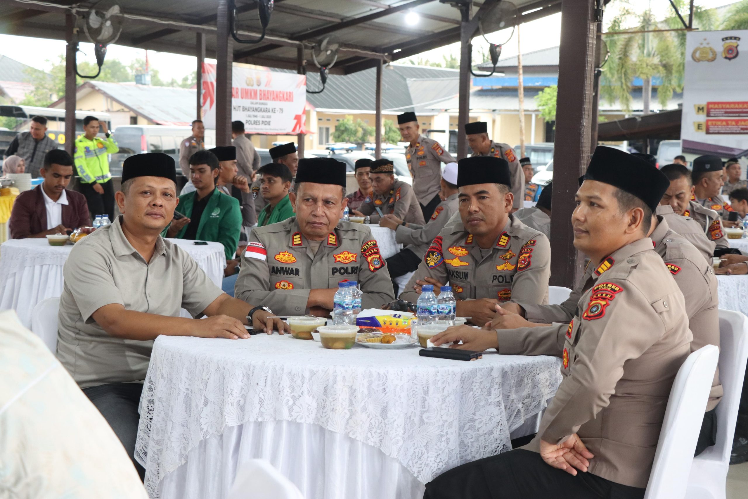 Polres Pidie Gelar Buka Puasa Bersama dan Santuni Anak Yatim