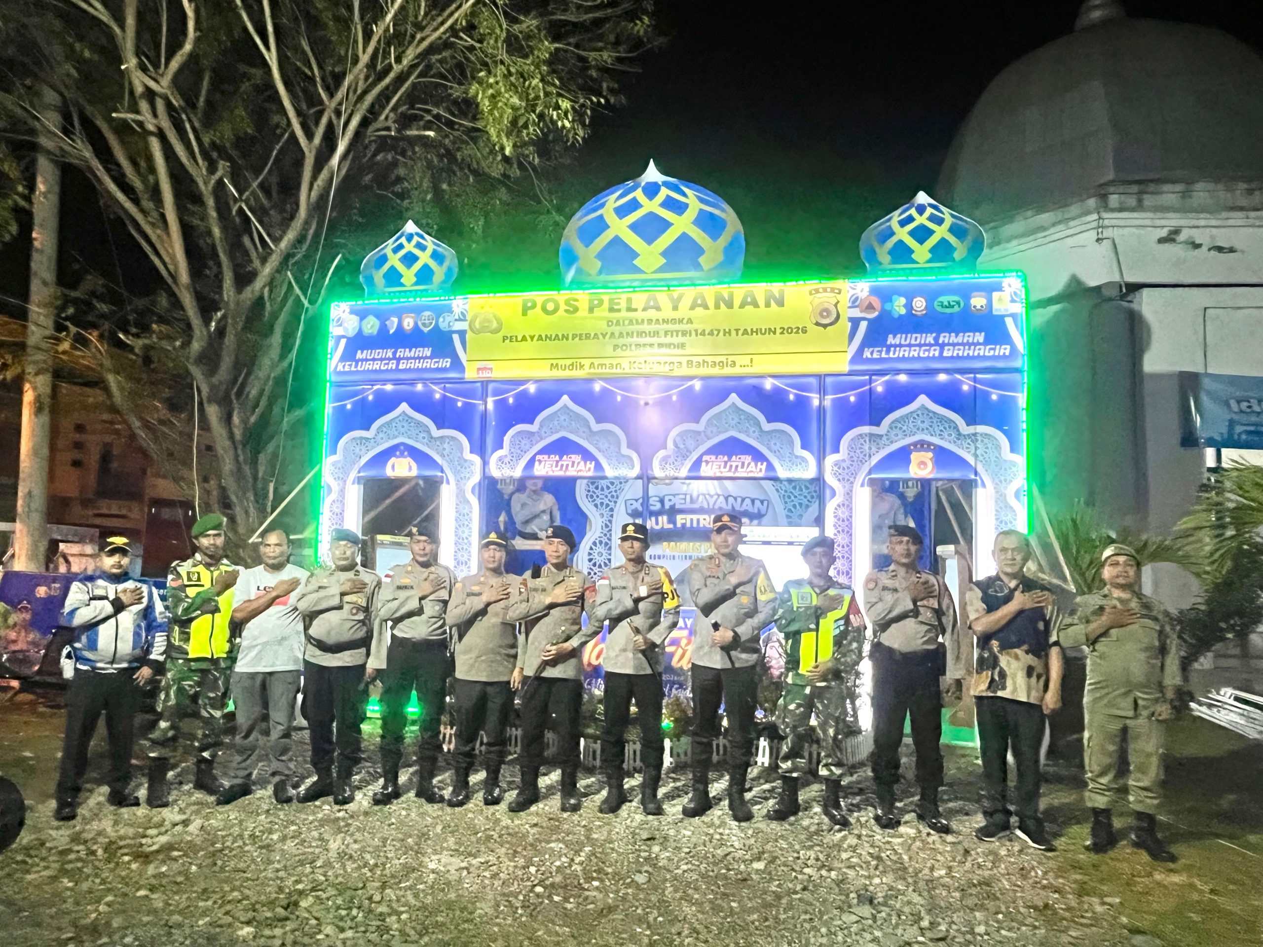 Kapolda Aceh Cek Kesiapan Pos Pelayanan Operasi Ketupat Seulawah 2026 di Sigli