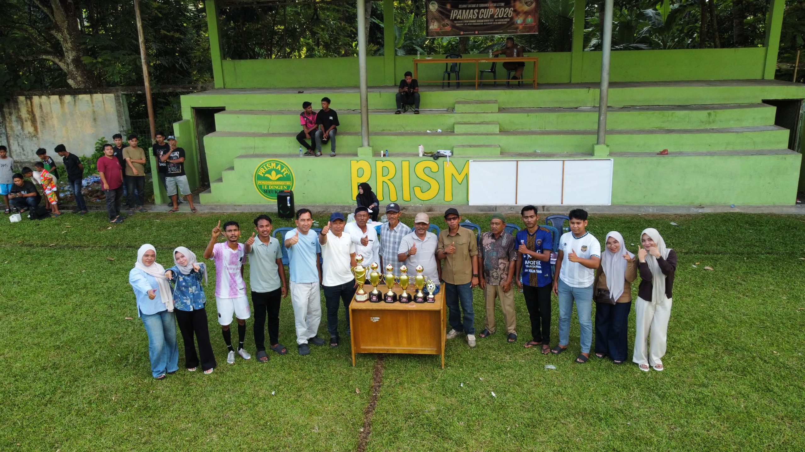 Turnamen Sepak Bola IPAMAS Cup 2026 berakhir, Letting 2018 Tampil sebagai Juara