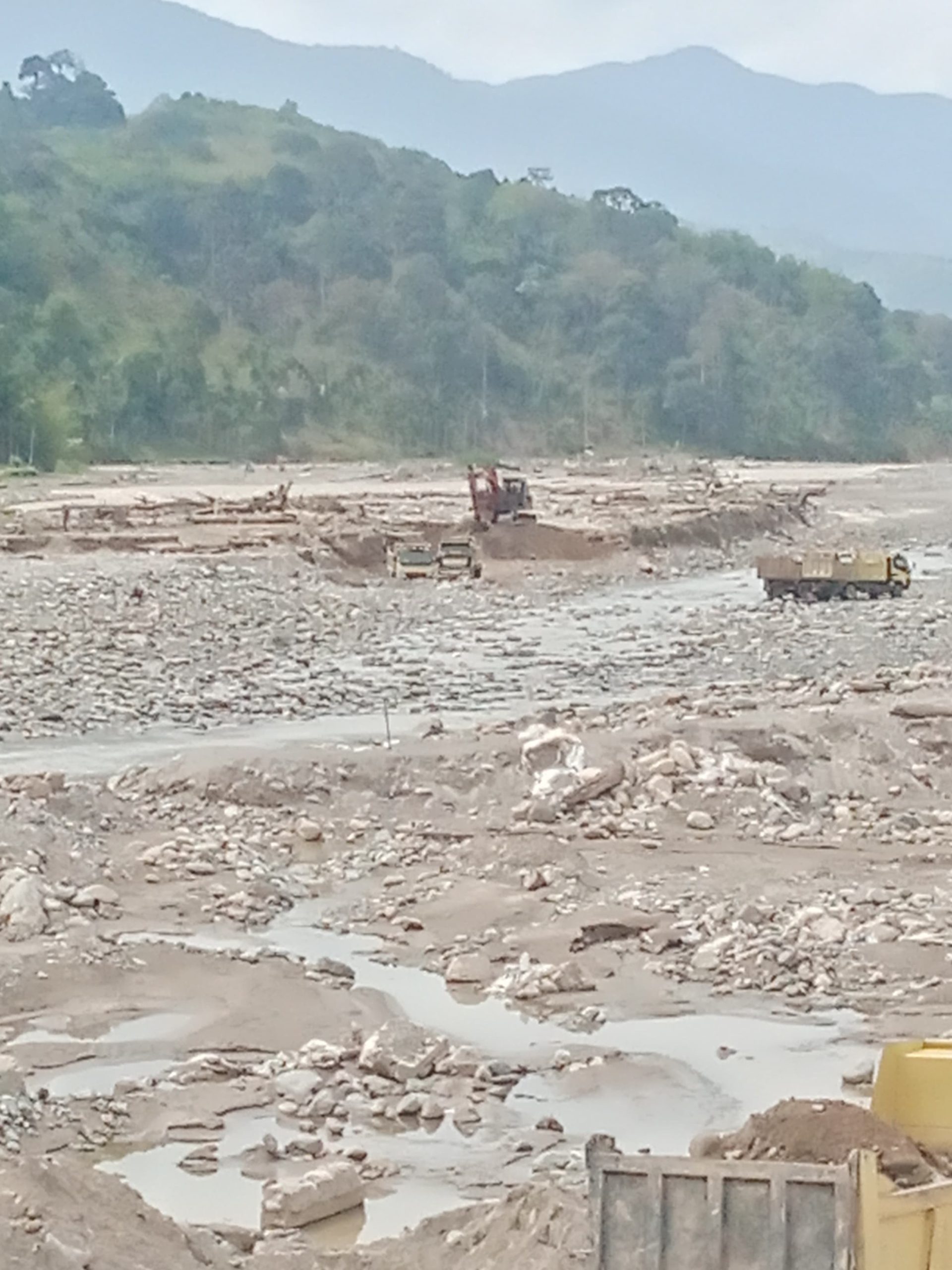 Proyek HK Diduga Gunakan Material Ilegal untuk Penimbunan di Naga Kesiangan, Ketambe – Agara