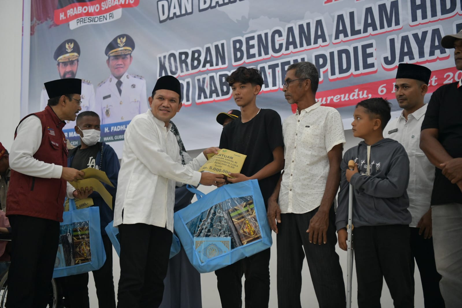 Wagub Aceh: Bantuan Korban Bencana Pidie Jaya Jangan Disalahgunakan