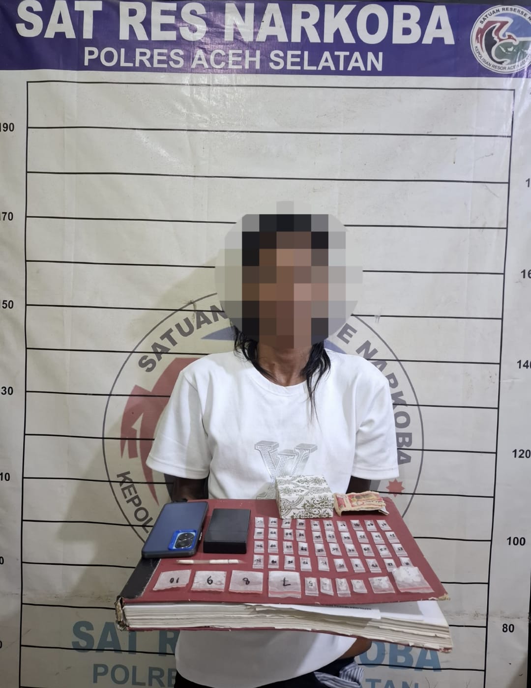 Tetap Tancap Gas! Kasat Narkoba Aceh Selatan Amankan 50 Paket Sabu di Akhir Masa Jabatan