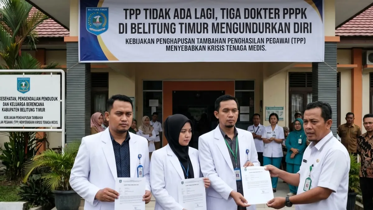 Gaji Tak Lagi Layak, Tiga Dokter PPPK di Belitung Timur Mundur