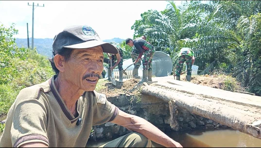 Gotong Royong TNI dan Warga, Jembatan Aramco Jadi Simbol Pembangunan Era Prabowo Subianto