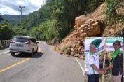 Bekas Longsoran Batu Menggantung di Jalur Tapaktuan–Medan, Ketua RAPI Aceh Selatan Desak Penanganan Cepat