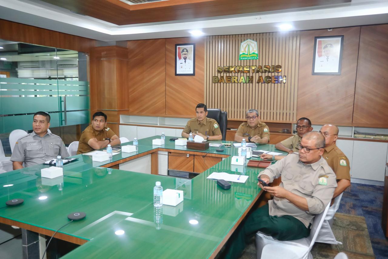 Waspada Cuaca Ekstrem, Sekda Aceh Instruksikan Posko Siaga Nonstop 24 Jam